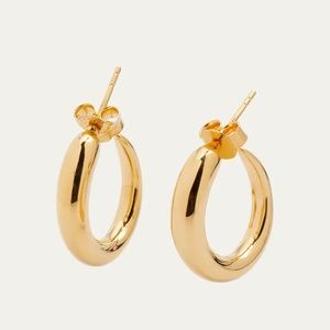 New Khiry Tiny Khartoum Hoops in 18K gold vermeil